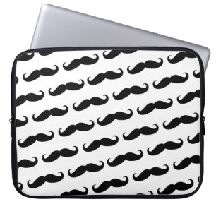 Capa Para Notebook Teste padrão engraçado do bigode