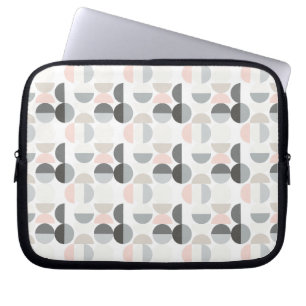 Capa Para Notebook Teste padrão escandinavo do Semi-Círculo do esti
