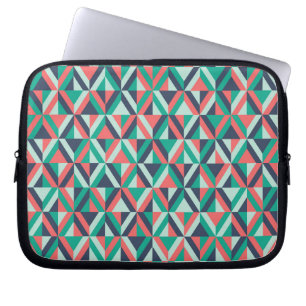 Capa Para Notebook Teste padrão geométrico moderno do meio século