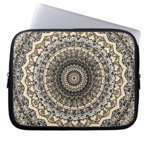 Capa Para Notebook Teste padrão pesado do caleidoscópio da mandala