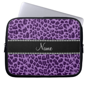 Capa Para Notebook Teste padrão roxo conhecido personalizado do