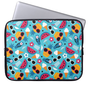 Capa Para Notebook Teste padrão sem emenda das férias tropicais