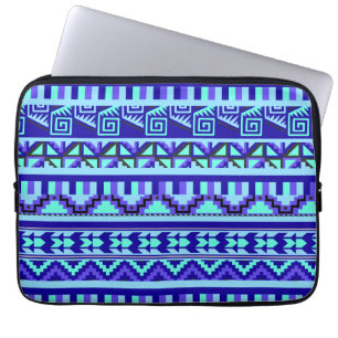 Capa Para Notebook Teste padrão tribal asteca abstrato geométrico