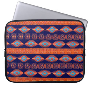 Capa Para Notebook Teste padrão tribal étnico do sudoeste