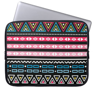 Capa Para Notebook Teste padrão tribal sem emenda asteca tradicional