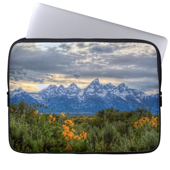 Capa Para Notebook Tetons grande (Frente)
