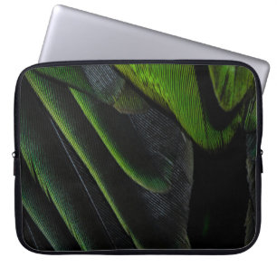 Capa Para Notebook Têxteis de xadrez verde e preto