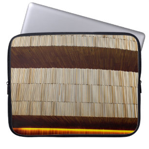 Capa Para Notebook Têxteis em branco e preto