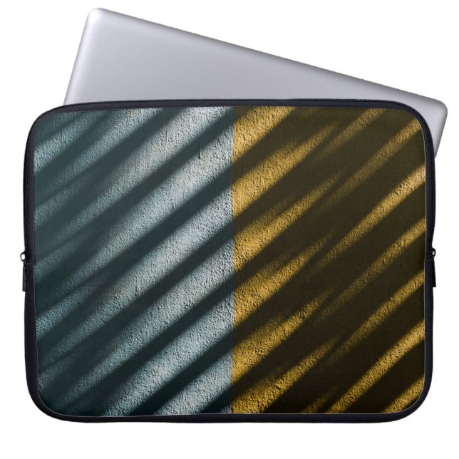 CAPA PARA NOTEBOOK TÊXTIL PRETO E RODADO (Frente)