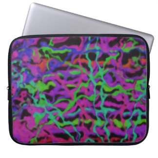 Capa Para Notebook Textura Abstrata Multicor Vibrante