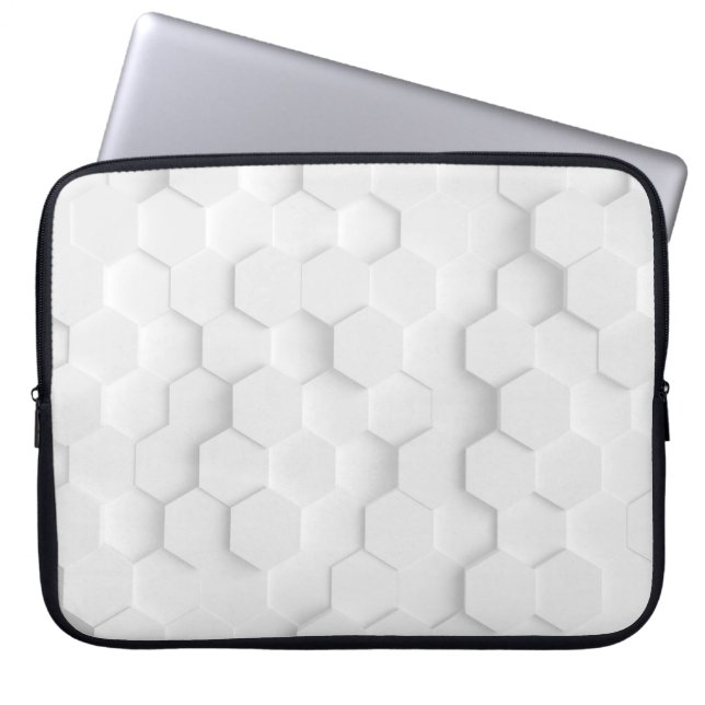 Capa Para Notebook Textura branca de fundo. 3d, 3d ing. (Frente)