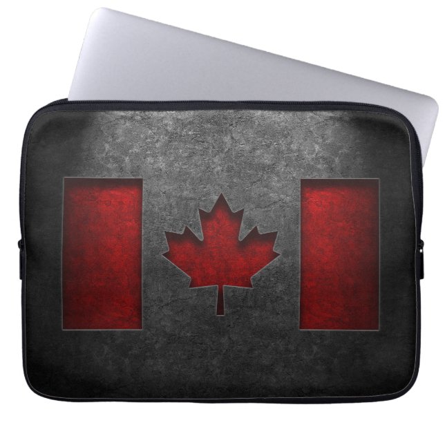 Capa Para Notebook Textura canadense de pedra (Frente)