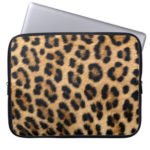 Capa Para Notebook Textura da pele do leopardo