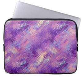 Capa Para Notebook Textura de Gel de Cristal Roxo Ametist