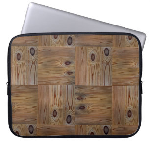 Capa Para Notebook Textura de madeira de madeira árvore marrom natura