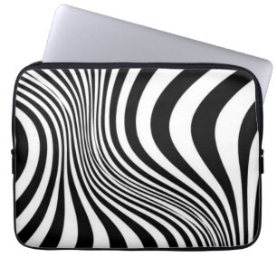 Capa Para Notebook Textura de Pele de Animal Zebra-88