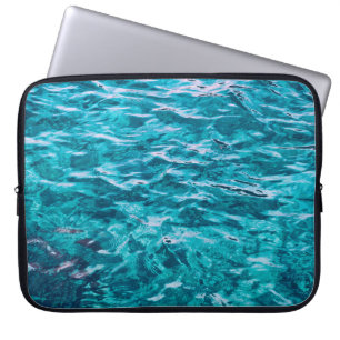 Capa Para Notebook Textura marinha do oceano aquático