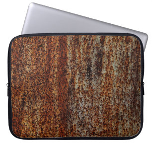 Capa Para Notebook Textura metálica com arranhões e fissuras, um