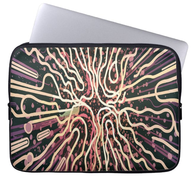 Capa Para Notebook Textura riscada (Frente)