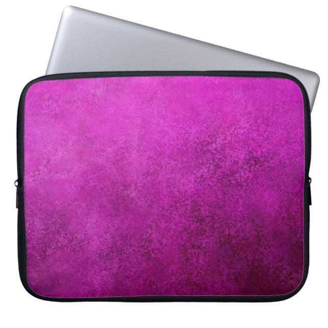 Capa Para Notebook Textura Roxa (Frente)