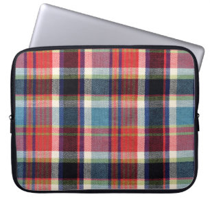Capa Para Notebook textura têxtil quadrada