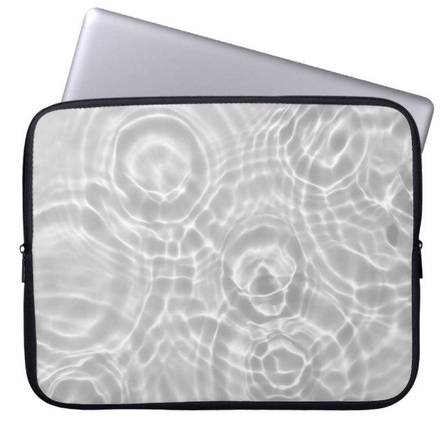 Capa Para Notebook Textura transparente de Abstrato de superfície de  (Frente)