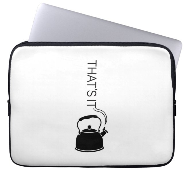 Capa Para Notebook That is it streaming text from kettle (Frente)