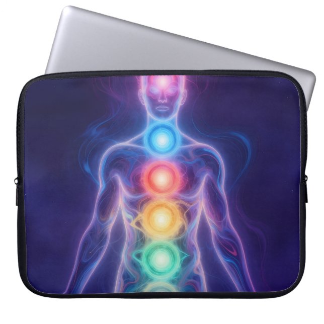 Capa Para Notebook  The 7 Chakras (Frente)