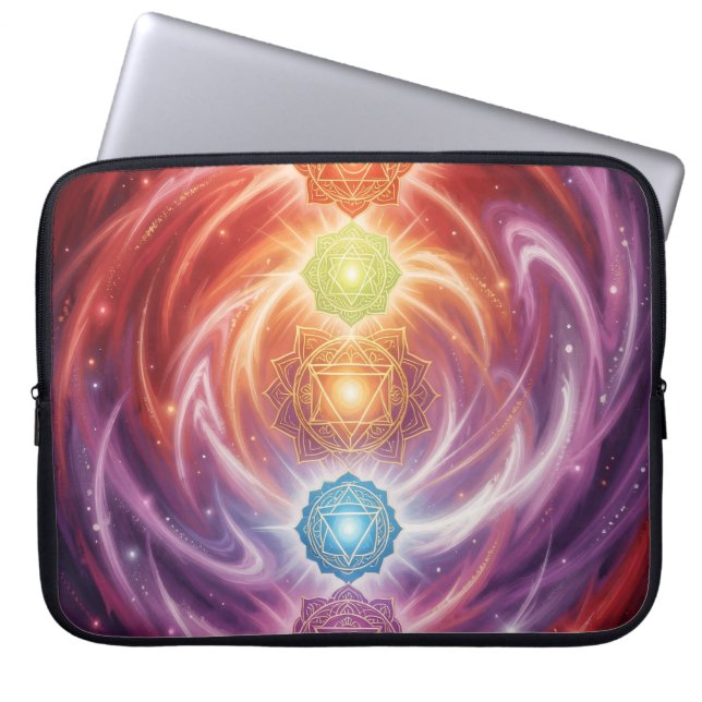 Capa Para Notebook The 7 Chakras´10 (Frente)