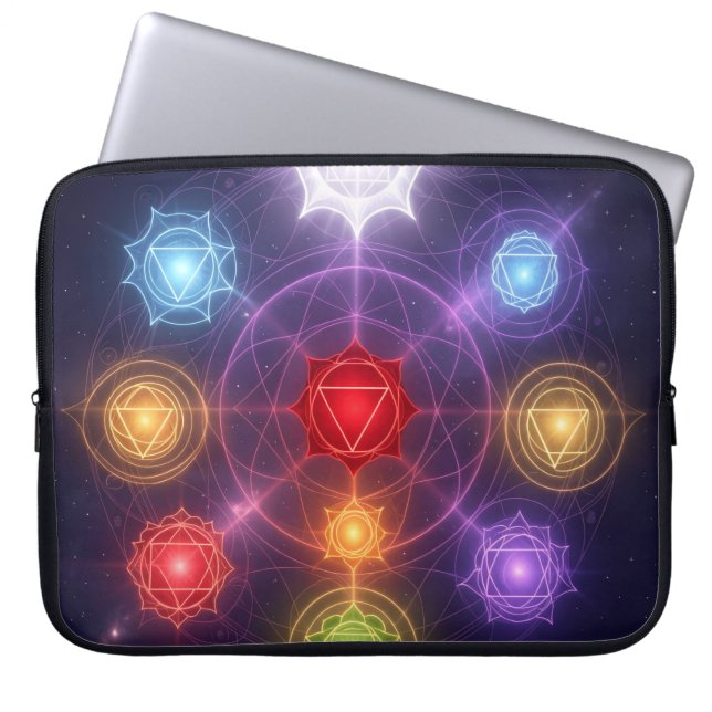 Capa Para Notebook The 7 Chakras´3 (Frente)