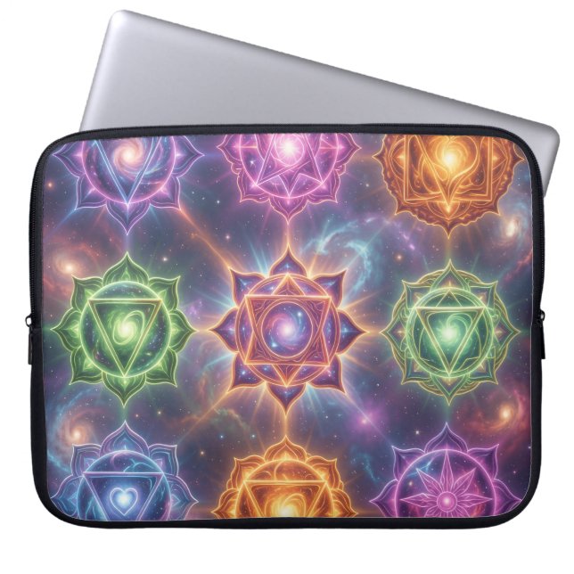 Capa Para Notebook The 7 Chakras´6 (Frente)
