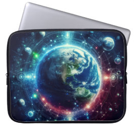 Capa Para Notebook The Earth and Her Siblings on 15" Electronics Bag