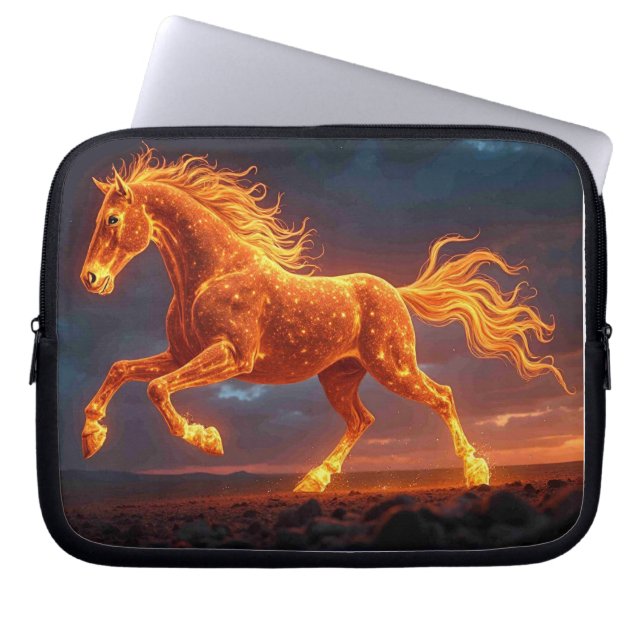 Capa Para Notebook The Fire Horse (Frente)