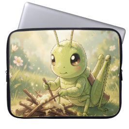 Capa Para Notebook The Grasshopper and the Nectar Artwork