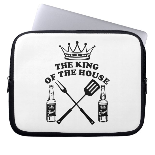 Capa Para Notebook The King of the House Beer (Frente)