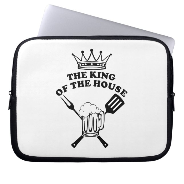 Capa Para Notebook The King of the House Beer (Frente)