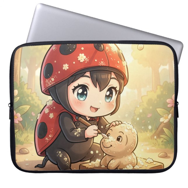 Capa Para Notebook The Ladybug and the Hidden Nectar Kingdom.2 (Frente)