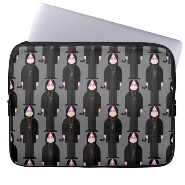 Capa Para Notebook The Prince of Darkness – Patterned Laptop Sleeve (Frente)
