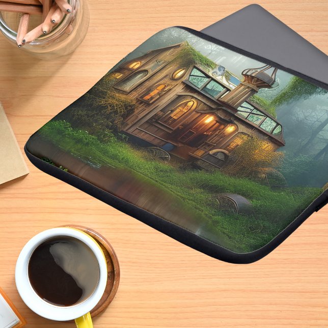 Capa Para Notebook The River Workshop | Steampunk  (Criador carregado)