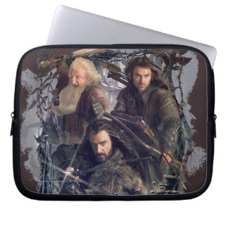 Capa Para Notebook Thorin, Kili e Gráfico Balin