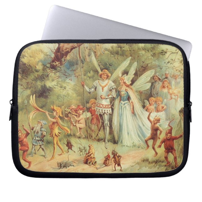 Capa Para Notebook Thumbelina e Príncipe Casamento, Contos de Fadas V (Frente)