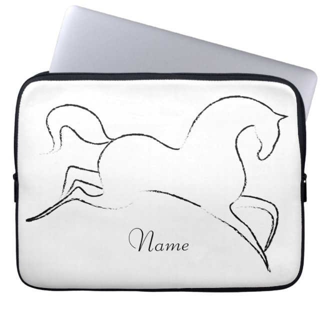 Capa Para Notebook Thunder_Cove Cavalo Selvagem (Frente)