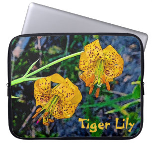 Capa Para Notebook Tiger Lily