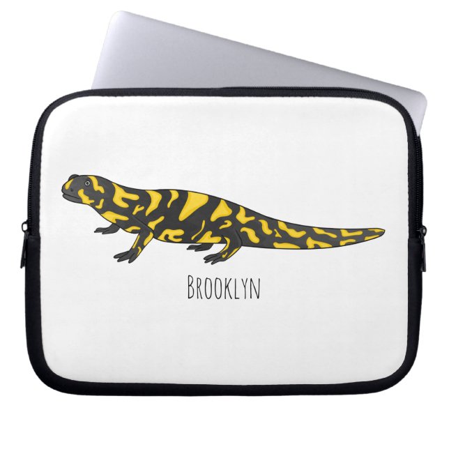 Capa Para Notebook Tiger salamander cartoon (Frente)