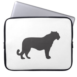 Capa Para Notebook Tiger Silhouette