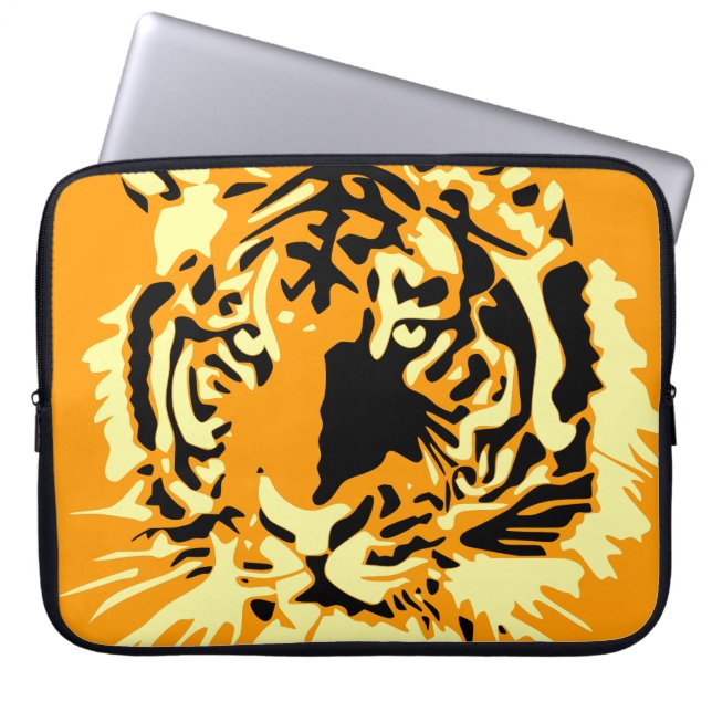 Capa Para Notebook Tigre (Frente)