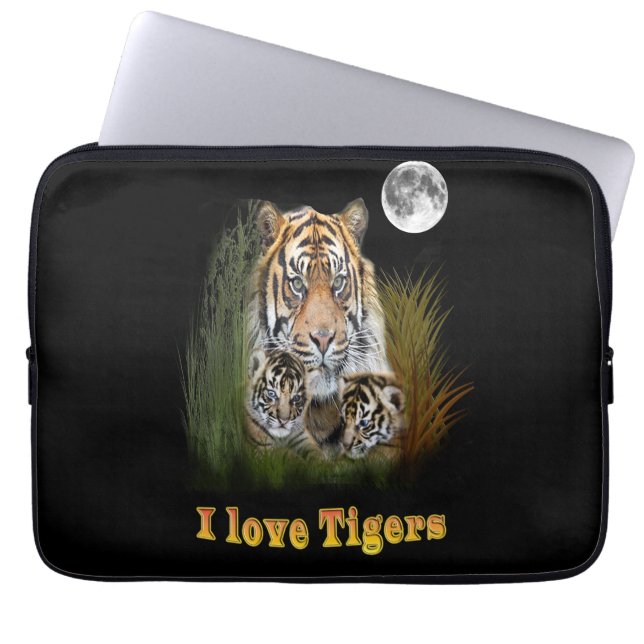 Capa Para Notebook Tigre (Frente)