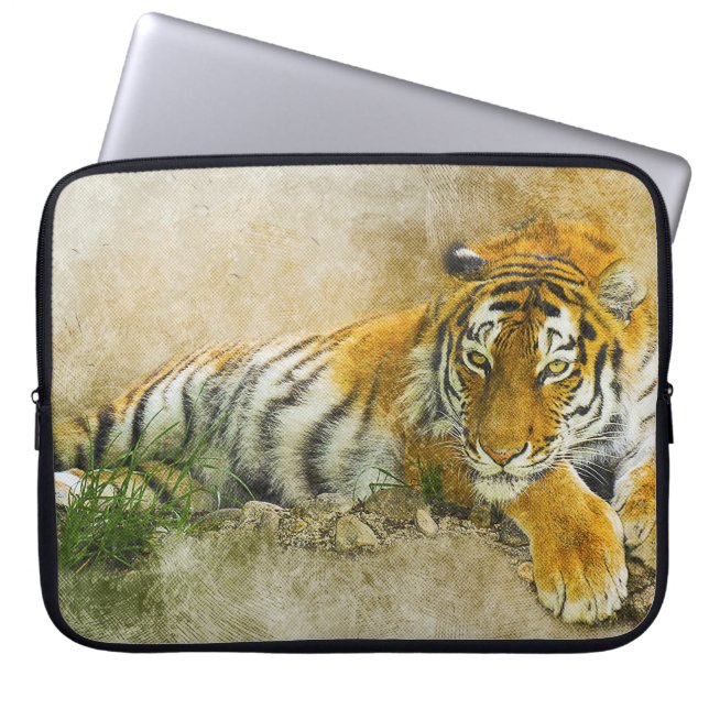 Capa Para Notebook Tigre (Frente)