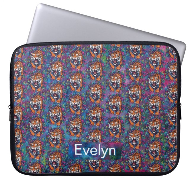 Capa Para Notebook Tigre (Frente)