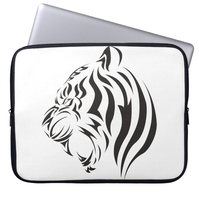 Capa Para Notebook Tigre Face (Frente)